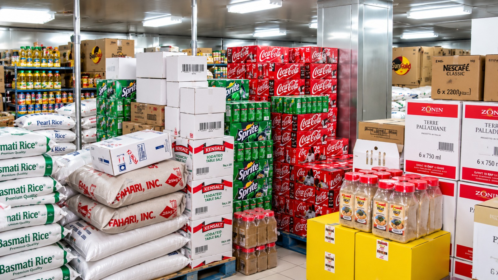 Dry Goods & Beverages